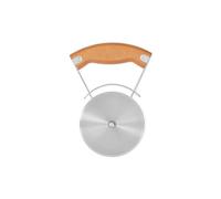 Full Circle Cortador de Pizza con Mango y Diseño Flotante | Corte Preciso y Sin Esfuerzo con Control Total | Acero Inoxidable y Plástico Reciclado | Funda Protectora para guardarlo con Seguridad