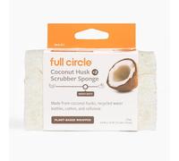 Full Circle Pack de 2 Esponjas de Coco Resistentes para Fregar | Fibra Natural de Cáscara de Coco + Celulosa Suave | Apta para Superficies Antiadherentes | Eco-Friendly sin BPA