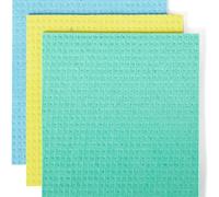 Full Circle Reusable Cellulose Sponge Cloths, 3-Pack