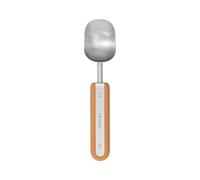 Full Circle The Baller - Cuchara de helado de resistente acero inoxidable - Cucharas de helado de formas bonitas que se sueltan fácilmente - Apta para lavavajillas, 20, 2 x 4,43 x 2,8 cm