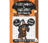 Full Colour Halloween And Fall Word Search Puzzle Book: Coloured Compact Word Search with Easy To Read print about Halloween and Fall, Holidays, ... ... Gift for Vacation, Travel, Holidays