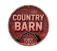 Full_Country_Barn - Placa de metal para letrero