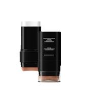 Full Coverage 2-In-1 Foundation & Concealer Stick, Dual-Ended Black And White, Long-Lasting Flawless Finish, Christmas Holiday Makeup Essential (#1, 15G)