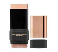 Full Coverage Foundation Stick, Cream Makeup With Brush, Long-lasting Face Foundation, Concealer And Contour Stick Matte Finish To Cover Blemishes For Nose, Forehead, Cheek, Waterproof, 18g