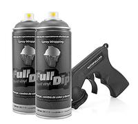 FULL DIP PACK 2 SPRAY COLORES FULLDIP - TiendaFullDip.com (ANTRACITA METALIZADO)