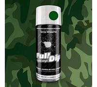FULL DIP - Spray Pintura verde militar de camuflaje - Vinilo líquido - 400ml unidad