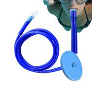 Full Dry Respirator Adult, Silicone EVA Float Breathing Tube, Underwater Snorkel Device For Men Women Beginner Swimming Camping Stream River Lake Pool Practice Shallow Water Exercise Training Use