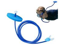 Full Dry Snorkel for Diving Swimming - PVC PC, 1 m Length - Camping Stream Gear - Adult Men Women Respiratory Tube Equipment