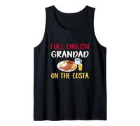 Full English Grandad On The Costa-Funny British Spain Expat Camiseta sin Mangas