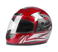 Full Face Helmet, Motorcycle Gear, Street Bike Protection, Lightweight Build, Aerodynamic Design, Ideal para viajes diarios, Road Trips, Adult Switters and Outdoor Travel Easy to Use