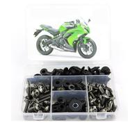 Full Fairing Kit Motorcycle Steel Screws Nuts Fairing Clips Fit For Kawasaki For Ninja 650 For ER-6F 2012 2013 2014 2015 2016,Aluminio