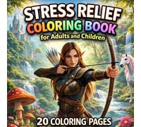 Full fantasy. The "Stress Relief" coloring book for adults and children, 20 coloring pages.: Relax, unwind, and immerse yourself in a magical world of ... Stress Relief for Adults and Kids".)
