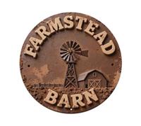 Full_Farmstead_Barn - Placa de metal para letrero