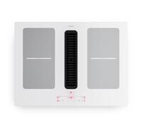 Full House 70cm Placa de Inducción con Extractor Integrado Blanco