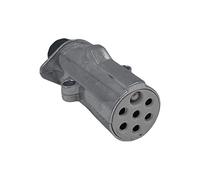 FULL LED CAR CONECTOR METÁLICO 7 PIN 24V TIPO S REMOLQUE