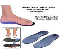 FULL Length Orthotics, Insole, Flat feet, Arch, Knee, Hip Bunions and hammer toe (UK 5-6.5 EU 39-40 (S)) by Body And Base
