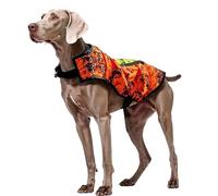 Full mundur Chaleco de Caza para Perros, Chaleco de Seguridad Camuflaje de Alta Visibilidad para Perros pequeños y Grandes - arnés de Seguridad para Caza, Senderismo y Paseos al Aire Libre