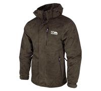 Full mundur Chaqueta de exterior Camo para caza, chaqueta de senderismo, chaqueta ligera de entretiempo, chaqueta resistente al viento, impermeable Olive Green L