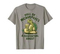 Full of Microplastics and Existential Angst Tortuga Camiseta