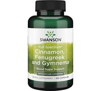 Full Spectrum Canela, Fenogreco y Gymnema - 120 cáps.