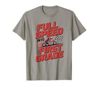 Full Speed Into First Grade Back To School First Day Boys Camiseta
