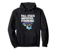 Full-Stack Imposter Syndrome Funny Developer Coding Sudadera con Capucha