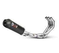 Full System 3x1 MIVV OVAL Carbono C/ Cap Yamaha Tracer 9 / Gt + 2021>2024