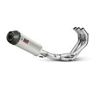 Full System 3x1 MIVV OVAL Titanio C/ Cap Yamaha Tracer 9 / Gt + 2021>2024
