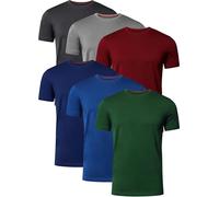 FULL TIME SPORTS Camisetas Manga Corta Hombre 6X Tshirt FTS-634-PACK-T1-XL