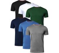 FULL TIME SPORTS Camisetas Manga Corta Hombre 6X Tshirt FTS-634-PACK-T3-XL