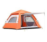 Full Waterproof Holiday Family Tent for 3-4 Persons, Pop Up Tent Waterproof Sun Shade Anti UV for Beach/Hiking/Backpacking/Fishing Instant 4 Season Sun Shelter