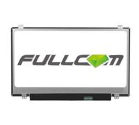 Fullcom Nueva pantalla LCD de repuesto de 14.0 pulgadas N140HGE-EAA FHD 1920 x 1080 (con soportes) mate 30 pines para ordenador portátil/pantalla/aplicación LCD