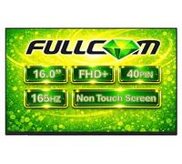 FULLCOM Pantalla LCD de repuesto de 16.0 pulgadas N160JME-GT1 165Hz 1920x1200 (16:10) IPS 40 pines mate para portátil/pantalla/aplicación LCD