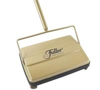 Fuller Brush Barredora electrostática para alfombras y Pisos con Rotor de Goma Adicional, 9 Pulgadas, Color Dorado Rico