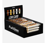 FullGas - CAJA 20 Unid BARRITAS LOW CARB PROTÉICAS Cacahuete