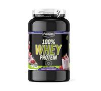 FullGas Concentrado de Proteína de Suero | Sabor Yogur Frutas del Bosque | 1,8kg | 100% Whey Protein Concentrate | Incluye Dosificador | Vegetariano y Sin Gluten