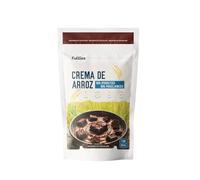 FullGas Crema de Arroz | Brownie de Chocolate | 1kg | 50% Hidrolizada y 50% Pregelatinizada | Textura extrafina y cremosa | Sin Azúcares Añadidos | Vegana, Sin Gluten y Sin Lactosa
