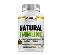 FullGas - Natural Immune - Omega 3 + Curcumina + Piperina - 120 perlas