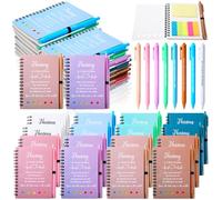 Fullhawl Regalo de agradecimiento a la enfermera, regalo de agradecimiento a granel para asistente de enfermería médica, cuaderno en espiral con nota adhesiva, bolígrafo inspirador para estudiantes de