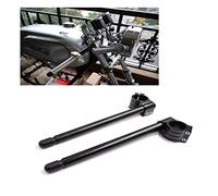 Fullibars Φ30mm semimanillares para moto horquilla Ø 30mm YBR125 cafe racer motorized bike semi manillares tubos Ø 22.2mm Aluminio