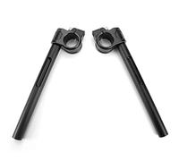 Fullibars kit semimanillares Ø 49mm compatibles con Harley Davidson XL1200X XL1200XS 2016-Actual horquilla Ø 49mm cafe racer semi manillares tubos Ø 25.4mm aluminio