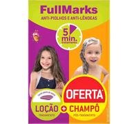 FullMarks Kit Tratamiento Antipiojos y Liendres Loción 100ml + Champú 150ml