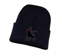 Fullmet-al Alchemi-st Gorra Invierno Hombre, Gorro Tejido Ultra Suave y Cómodo, Gorro Grueso y Térmica, para Bicicleta, classic(Black9)