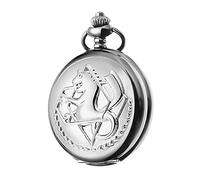 Fullmetal Alchemist Anime Cosplay accesorios de cuarzo reloj de bolsillo con cadena