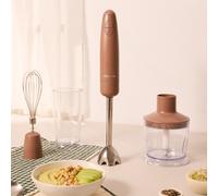 FULLMIX RETRO - Batidora De Mano 1000W Multifunción Con Accesorios Moca