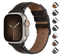 Fullmosa Correa Apple Watch 44mm 45mm 46mm（Series 11 10）42mm 49mm de Cuero Vintage Para Hombres Y Mujeres,Pulsera de Piel Real de Grano Superior para iWatch Se Ultra3/2/1 Series11/10/9/8/7/6/5/4/3/2/1