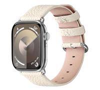 Fullmosa Correa de Reloj Compatible con Correa Apple Watch 38mm 40mm 41mm 42mm 44mm 45mm, Correas de Repuesto de Cuero Genuino Compatible con iWatch 9/8/7/6/SE/5/4/3/2/1, para Hombres Mujeres