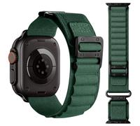 Fullmosa Correa Nylon Alpine Loop para Apple Watch 49/46/45/44/42mm | Correa Deportiva Loop Elástico Compatible con iWatch Ultra 4/3/2/1,SE 3/2/1,Series 12/11/10/9/8/7/6/5/4/3/2/1 para Hombre
