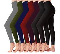 FULLSOFT - Pack de 3 mallas para mujer, cintura alta, yoga, entrenamiento, correr - - Más Talla
