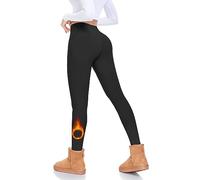 FULLSOFT Paquete de 3 Leggings de Cintura Alta para Mujer, Pantalones de Yoga Suaves con Control de Abdomen para Entrenamiento, Atletismo, Correr, Talla Regular y Grande, A-Negro, S/M